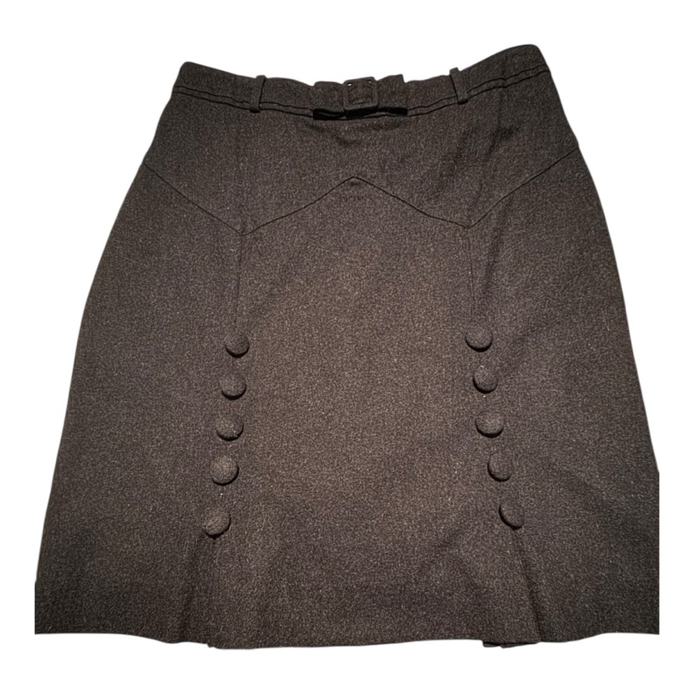 Lecole des femmes Wool cashmere XL skirt